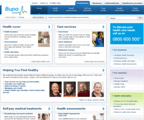 bupa.co.uk: Private Health Insurance, Individual, Group, Family Healthcare | Bupa UK
Private medical health insurance plans, plus online medical health care information and advice from the health experts you can trust - Bupa UK