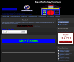 ets-connection.net: Command Center - Expert Technology Storehouse
Come enter Expert Technology Storehouse! We store everything from technology, music, sports, martial arts, world/tech news, and just about everything else you can think of.