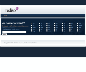 rediso.com: www.rediso.com - Priestor pre bussines
Server hosting, overovanie domény, registrácia domén