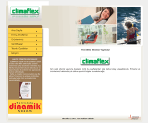 climaflex.com.tr: :: Climaflex Polietilen Yalitim Urunleri ::
YASAMIN OLDUGU HER YERDE