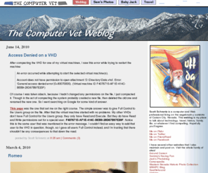 computer-vet.com: The Computer Vet Weblog
