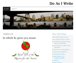 doasiwrite.com: Do As I Write | Let’s get bogged down by semantics.
