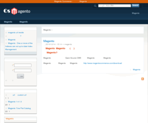 osmagento.com: Magento中文社区 | Magento Commence--最佳开源电子商务解决方案
Magento Commerce开源电子商务CMS网店系统。Magento中文社区关注Magneto模板，Magneto开发，Magneto教程，主题设计，模块插件开发，Magento手册等Magento中文资源