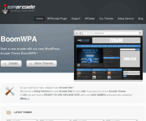 wparcade.com: WordPress Arcade Themes - WPArcade.com
WPArcade.com - WordPress Arcade Themes
