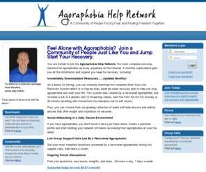 agoraphobiahelp.net: Agoraphobia Help Network
Agoraphobia Help Network - A Community of People Facing Fear and Finding Freedom Together