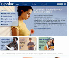 bipolar.com: Bipolar.com - Home
Bipolar disorder support and information brought to you by GlaxoSmithKline.