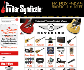 guitarsyndicate.net: Guitar Syndicate | Guitars, Musical Instruments, Guitar Accessories, Amplifiers, Guitar Effects
The Guitar Syndicate is a music instrument store and guitar accessories retailer with headquarters in Kansas City. 816-326-8200