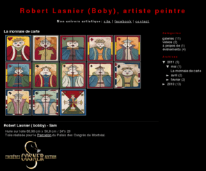 bobyartistepeintre.ca: Robert Lasnier (Boby), artiste peintre
Robert Lasnier, artiste peintre