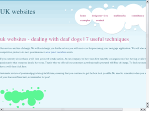 deafk9.com: Deaf Dogs Information Site Hosted by Dizzy and Bertie
Deaf Dog owners information source, rehoming  and message board.