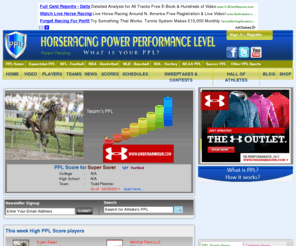 horseracingppl.com: Horseracing ppl  - Horseracing Performance Level Home Page
horseracing