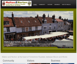 malton-norton.com: Malton and Norton: at the heart of Yorkshire's Ryedale, between Moors and Wolds
Malton and Norton: at the heart of Yorkshire's Ryedale, between Moors and Wolds