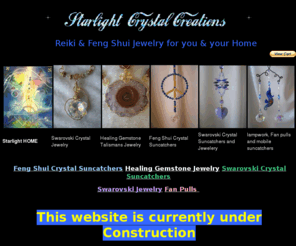 starlightcrystalcreations.com: Feng Shui Crystal Suncatchers  Healing Gemstone Jewelry Swarovski Crystal
Crystal Suncather Prisms are made with Swarovski Austrian Crystal prisms and other high quality Crystal prisms. Perfect for Feng Shui or Chackra.