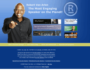 vanarlen.com: Special Event Keynote Speaker | Motivational Keynote Speakers | Focused Synergy
Looking for a motivational keynote speaker for your next event. Robert Van Arlen uses his signature inspirational style using musical influences to reach his audiences and is a great keynote speaker known worldwide.