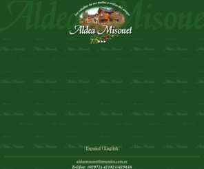 aldeamisonet.com: Aldea Misonet Cabañas: San Mrtín de los Andes
