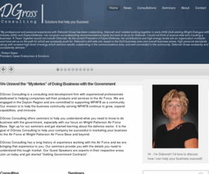 dgrossconsulting.com: DGross Consulting | Solutions that help you Succeed
DGross Consulting is a consulting firm specializing in government contracting.