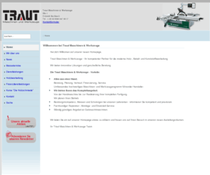 die-meisterwerkstatt.com: Home - Traut Maschinen & Werkzeuge
Traut Maschinen & Werkzeuge - Ihr kompetenter Partner für die moderne Holz-, Metall- und Kunststoffbearbeitung. Wir bieten innovative Lösungen und ganzheitliche Beratung.
