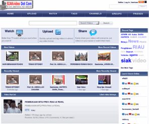 siakvideo.com: Selamat Datang di Siak Video - Berbagi Video
