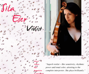 silaeser.com: Sila Eser, Violist - Official website
A soloist, chamber musician, and an experienced private teacher / chamber coach.