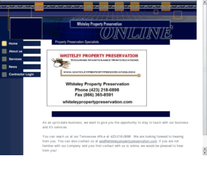 whitelypropertypreservation.com: Whiteley Property Preservation
Property Preservation in Tennessee