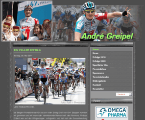 andregreipel.com: André Greipel - Offizielle Website - Home
André Greipel, Ein komisch schöner Tag