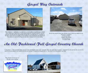 gospelwayoutreach.org: Country Gospel Church
We are an old fashioned full gospel country church in New Zealand