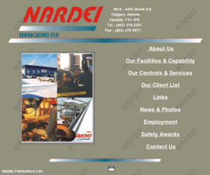 nardei.com: Nardei Fabricators Ltd
Pipe fabrication, Pipe welding, Module fabrication Prefabricated piping Shop, Pressure piping, Stress relieving, Piping Drafting, Pressure testing, Hydrostatic pressure testing, nardei, welding pipe,