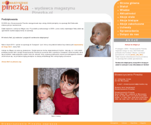 pinezka.org: Pinezka.pl - Stowarzyszenie
Stowarzyszenie Pinezka