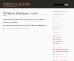 psjailbreakhack.com: Official PS Jailbreak Modchip Hack - For Playstation 3
At last its available! Playstation 3 ps jailbreak hack. Now you can play easily on ps3 using this modchip, and download all available games