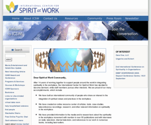 spiritatwork.com: International Center for Spirit At Work
