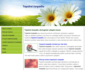 tepelne-cerpadlo.com: Tepelné čerpadlo, vytápění rodinných domů
Tepelná čerpadla, účinné vytápění rodinných domů ekologickým způsobem. Vytápění tepelným čerpadlem šetří Vaši peněženku i přírodu