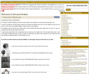 discountbrakes.org: Discount Brakes
Looking for discount brakes? We have a huge selection of discount brakes for all kinds of cars and trucks.