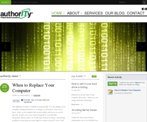 authoritynetworks.com: AuthorITy news
Authority IT - Ventura County IT specialist - Authority Computer Network Consultants