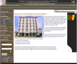 chambredescomptes.net: Chambre des Comptes de la Cour Suprême du Cameroun
Joomla! - le portail dynamique et système de gestion de contenu