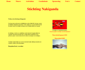 nakiganda.org: Stichting Nakiganda Website
Website van de stichting Nakiganda