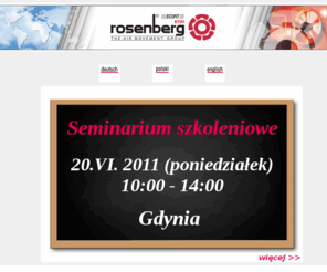 rosenberg.com.pl: Rosenberg Klima Polska - wentylatory, centrale wentylacyjne, kurtyny powietrzne, silniki, klimatyzacja
Oferujemy: wentylatory kanałowe, wentylatory dachowe, wentylatory osiowe, wentylatory chemoodporne, wentylatory do okapów kuchennych, wentylatory promieniowe, wentylatory przeciwwybuchowe, kurtyny powietrzne, agregaty grzewczo-wentylacyjne, centrale wentylacyjno-klimatyzacyjne, silniki z wirującą obudową, regulatory i wyłączniki