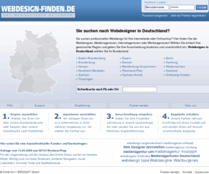 webdesign-finden.de: Webdesign Deutschland - Hier finden Sie Webdesigner aus Deutschland
In 3 Schritten zum passenden Webdesigner aus Deutschland, Angebote für Webdesign sofort und unverbindlich.