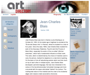 jean-charles-blais.com: art directory
