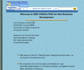 nbd-ww.com: Welcome to NBD CONSULTING           for New Business Development
Enter a brief description of your site here