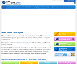 travelgrammie.com: Home based Agents, Home Based Agent, Home Based Travel Agents
Home based Agents - MTravel.com the Leading Home Based Agent Hosting Provider. Start your career as a Home Based Travel Agent with MTravel.com