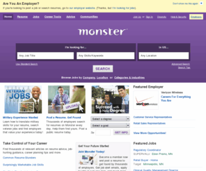 alissa-atkinson.net: Find Jobs. Build a Better Career.  Find Your Calling. | Monster.com
Find the job that's right for you. Use Monster's resources to create a killer resume, search for jobs, prepare for interviews, and launch your career.