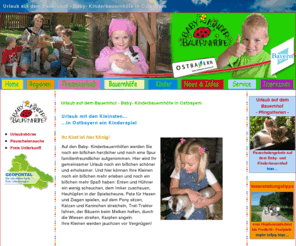 babybauernhoefe.de: Urlaub auf dem Bauernhof - Baby- Kinderbauernhöfe in Ostbayern
Urlaub auf dem Bauernhof - Baby- Kinderbauernhöfe in Ostbayern