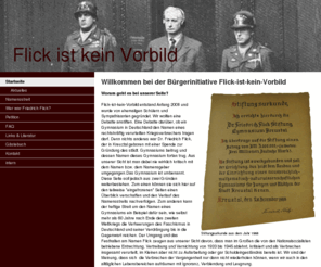 flick-ist-kein-vorbild.de: Das Friedrich-Flick-Gymnasium ist umbenannt! - Flick ist kein Vorbild
Flick ist kein Vorbild - Friedrich-Flick-Gymnasium umbenennen!