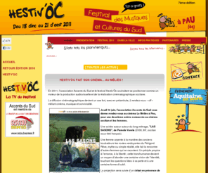 hestivoc.com: Hestiv'Oc, festival des Musiques et Cultures du Sud  Pau (Barn, 64) - Hestejada Occitana
Hestiv'Oc, festival des Musiques et Cultures du Sud  Pau (Barn, 64) - Hestejada Occitana  