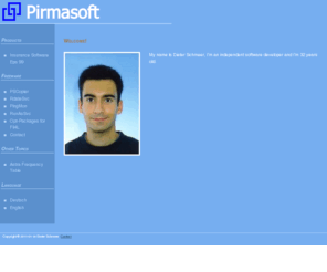 pirmasoft.net: Pirmasoft - Dieter Schmeer
Pirmasoft - Dieter Schmeer, Software Solutions