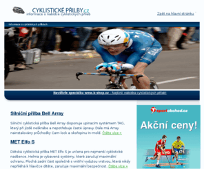 cyklisticke-prilby.cz: Cyklistické přilby
informace o nabídce cyklistických přileb