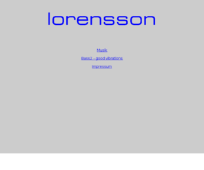 lorensson.de: Lorensson
Lorensson