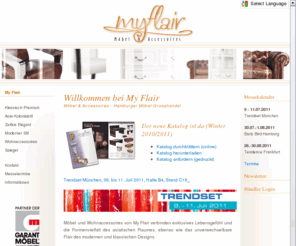 myflair.org: Willkommen bei My Flair - Möbel und Wohnaccessoires - My Flair Möbel-Grosshandel Hamburg - Möbelimport
