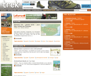 trekmag.com: Trek Magazine : trek, voyages, trekking, randonnées, outdoor
Magazine spécialisé du trek : voyage, trekking, outdoor, randonnée et marche à pied. Retrouvez actualité outdoor, choix de destinations voyage avec le trek sélecteur, fiche matériel, communauté des voyageurs avec forum et blogs.