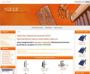 zdrojenergie.com: 1CZ.CZ, Technologie pro lepší zítřek.
1CZ.CZ :  - Solární panely Klimabojler Elektronické zámky ecommerce, open source, shop, online shopping, zelená úsporám, solární, panely, vyhřívání, ohřev, kliky, zámky, tepelná čerpadla, trubice, kolektory, solár, levně