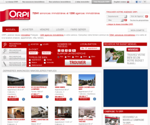 orpi-chelles-immobilierdedemain.com: Immobilier, agences immobilières Orpi - Petites annonces immobilières
Annonces immobilières, agence immobiliere. ORPI, 1er réseau français d'agences immobilières propose ses annonces immobilières de location, vente, achat de maison, appartement, studio, garage, ... Système alerte mail pour vos annonces.